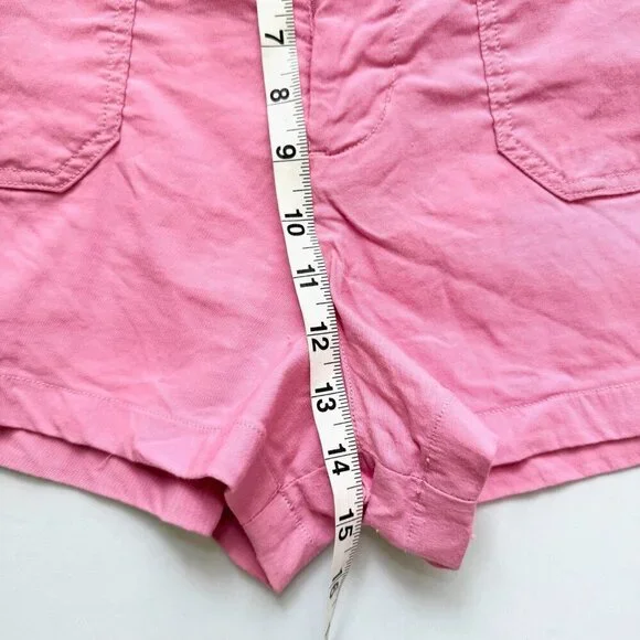 Anthropologie The Colette Shorts Maeve Pink  Magic Fabric Edition Womens Size 33 - Picture 12 of 13